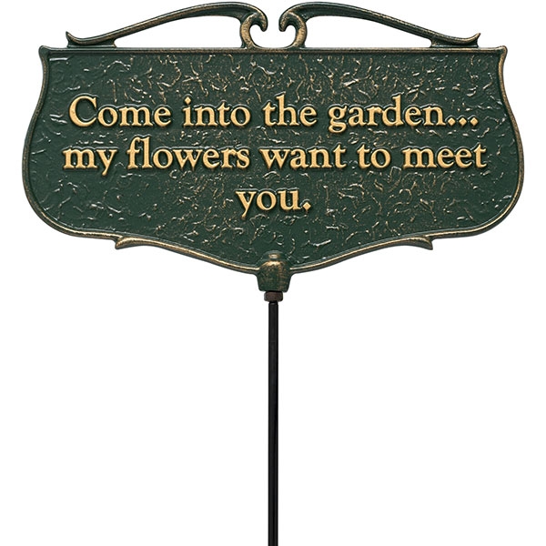 Image of Garden Poem Signs