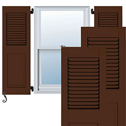 Close-up of stylish Atlantic Combination Shutters showcased by a bright window, emphasizing a blend of architectural elegance and functionality for home design.